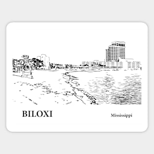 Biloxi Mississippi Magnet